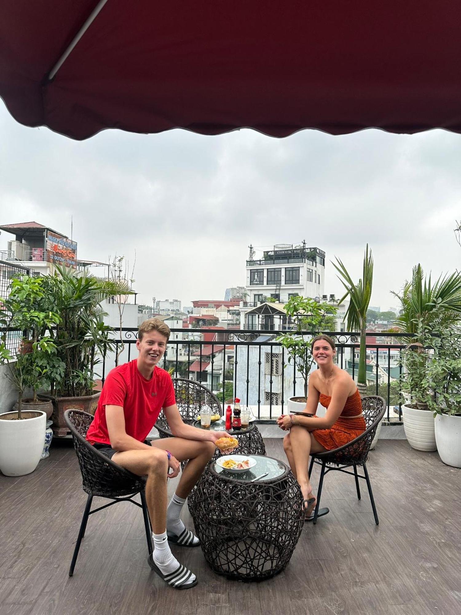Golden Rose Premium Hotel Hanoi Dış mekan fotoğraf