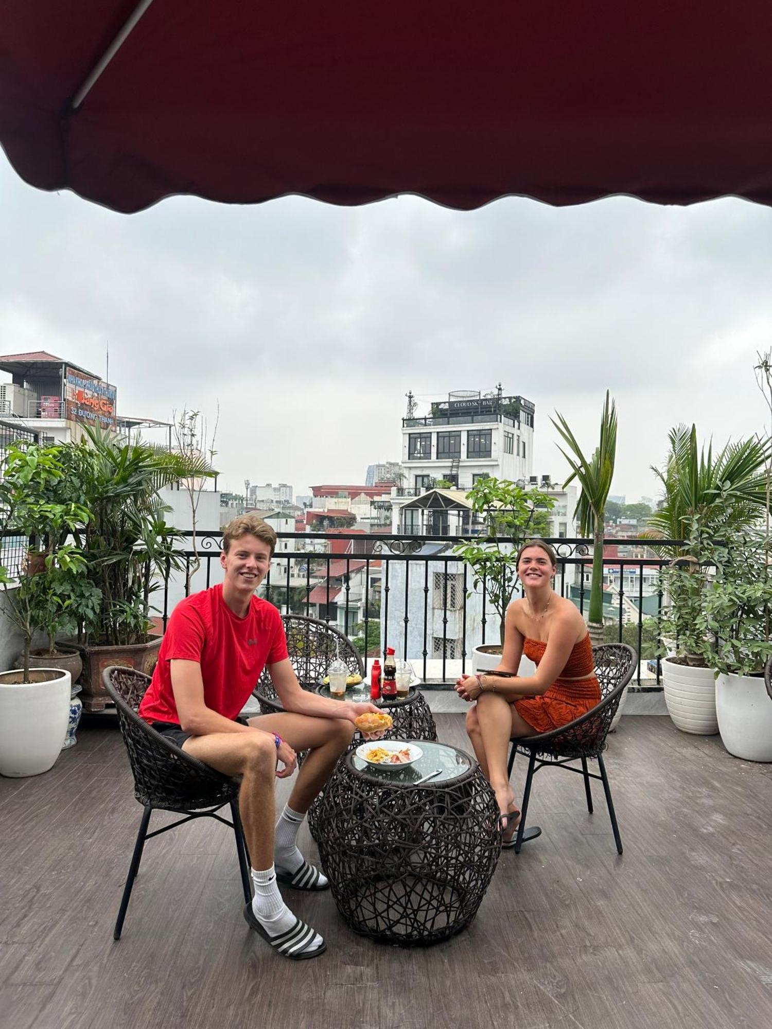 Golden Rose Premium Hotel Hanoi Dış mekan fotoğraf