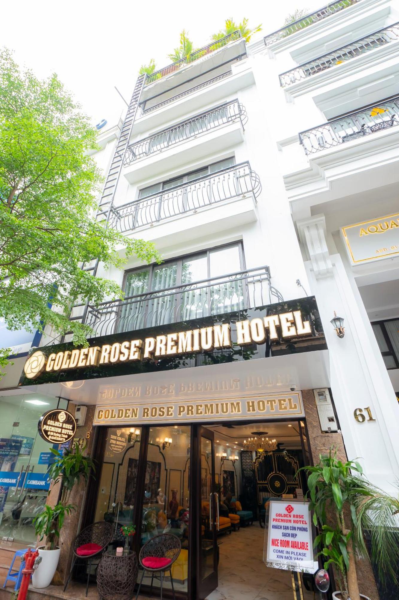 Golden Rose Premium Hotel Hanoi Dış mekan fotoğraf