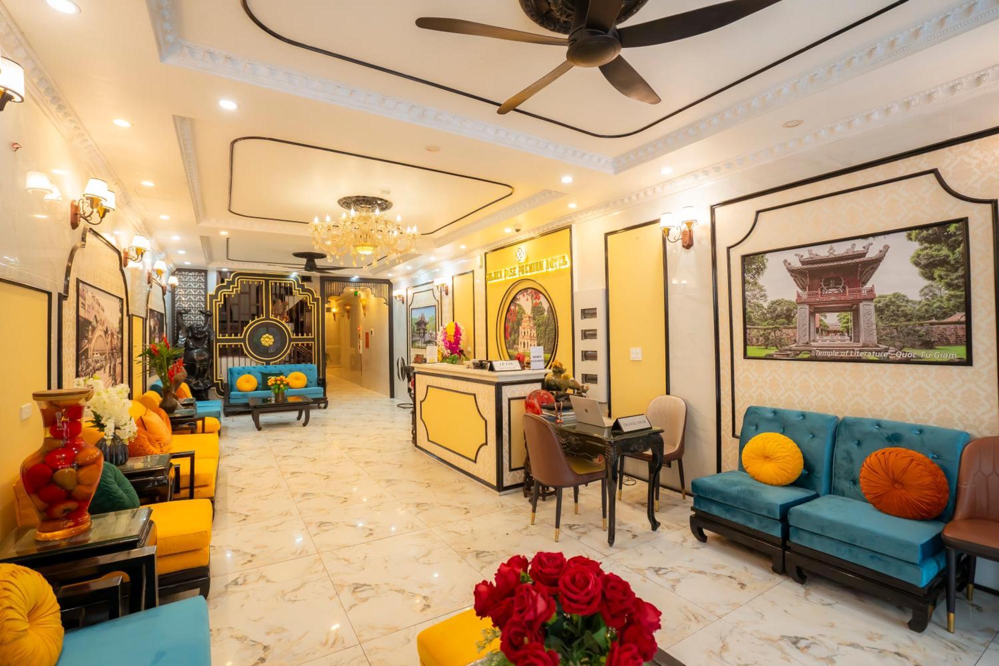 Golden Rose Premium Hotel Hanoi Dış mekan fotoğraf